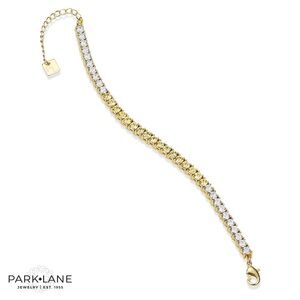Park Lane Buttercup Micro Impression Bracelet - Gold/Silver | Tennis Bracelet